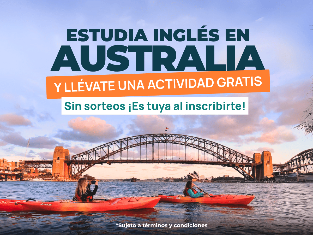 Estudia en Australia y llévate una actividad gratis